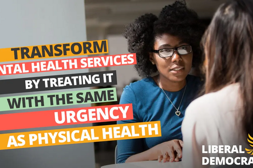 Transform Mental Health. GE 2019. Part two of our ‘Plan for the Future’.