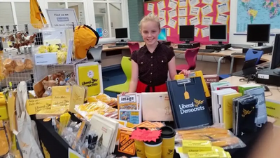 Lib Dem Stall