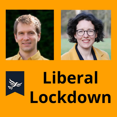 Liberal lockdown podcast logo