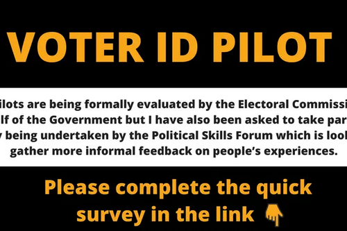 Voter Id feedback twiiter