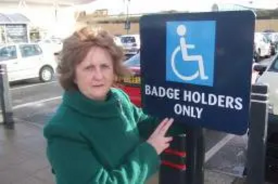 Cllr Rosie Sharpley supports free disabled parking