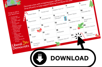 Download a reverse advent calendar