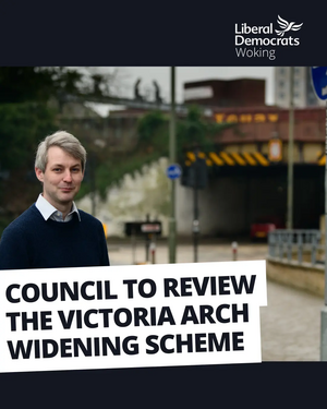 Concil to review the Victoria Arch Widening Scheme