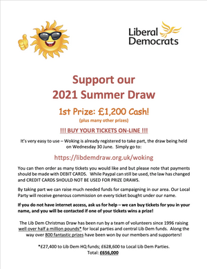 Summer Draw May 2021