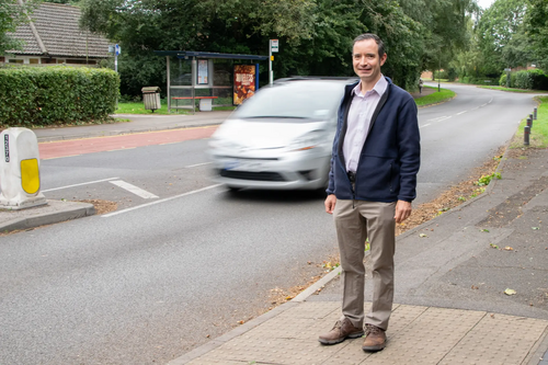 James Sanderson Waitrose crossing