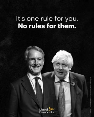 One Rule for them Owen Patterson and Boris Johnson