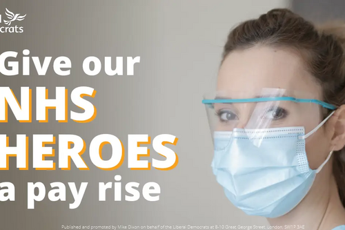 Give NHS a pay rise