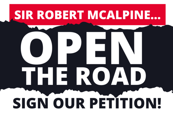 SRM - Open the Road - Sign our Petition