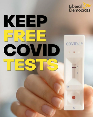 Keep Covid Tests Free