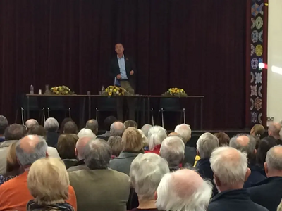 Tim Farron & Audience at Woking SE conference