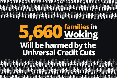 Woking Universal Credit Cut - SQ