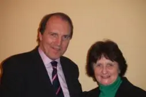 Rosie with Simon Hughes