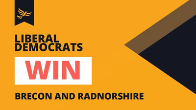 Win in Brecon and Radnorshire