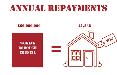 Annual Repayments £60m