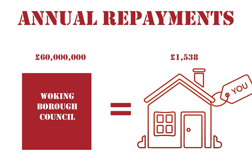 Annual Repayments £60m