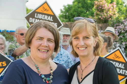 Ann-Marie Barker and Deborah Hughes