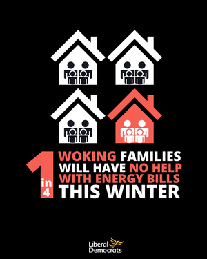 1 IN 4 WOKING FAMILIES ENERGY CRISIS WINTER 2022