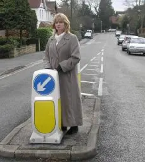 Sue Smith succeeded in getting a temporary Speed Checker for York Road