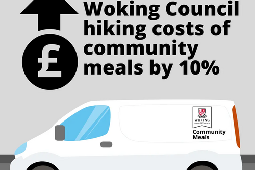 Woking Community Meals Price Hike