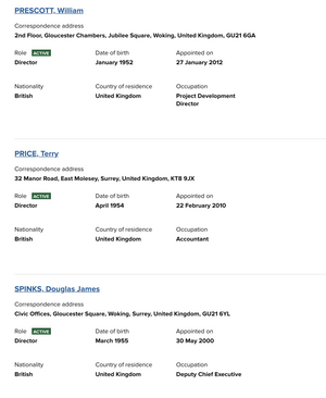 Thameswey Ltd directors 04