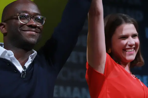 Sam Gyimah and Jo Swinson conference 2019