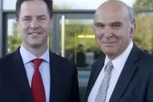 Nick Clegg and Vince Cable