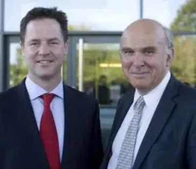 Nick Clegg and Vince Cable