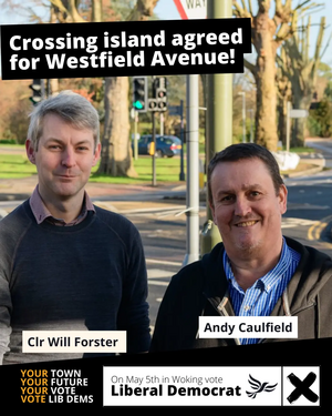 Andy Caulfield and Will Forster - Westfield Av