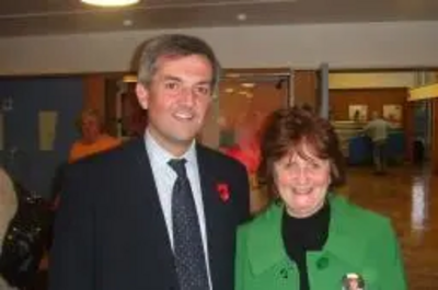 Chris Huhne MP and Rosie Sharpley