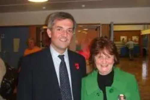 Chris Huhne MP and Rosie Sharpley