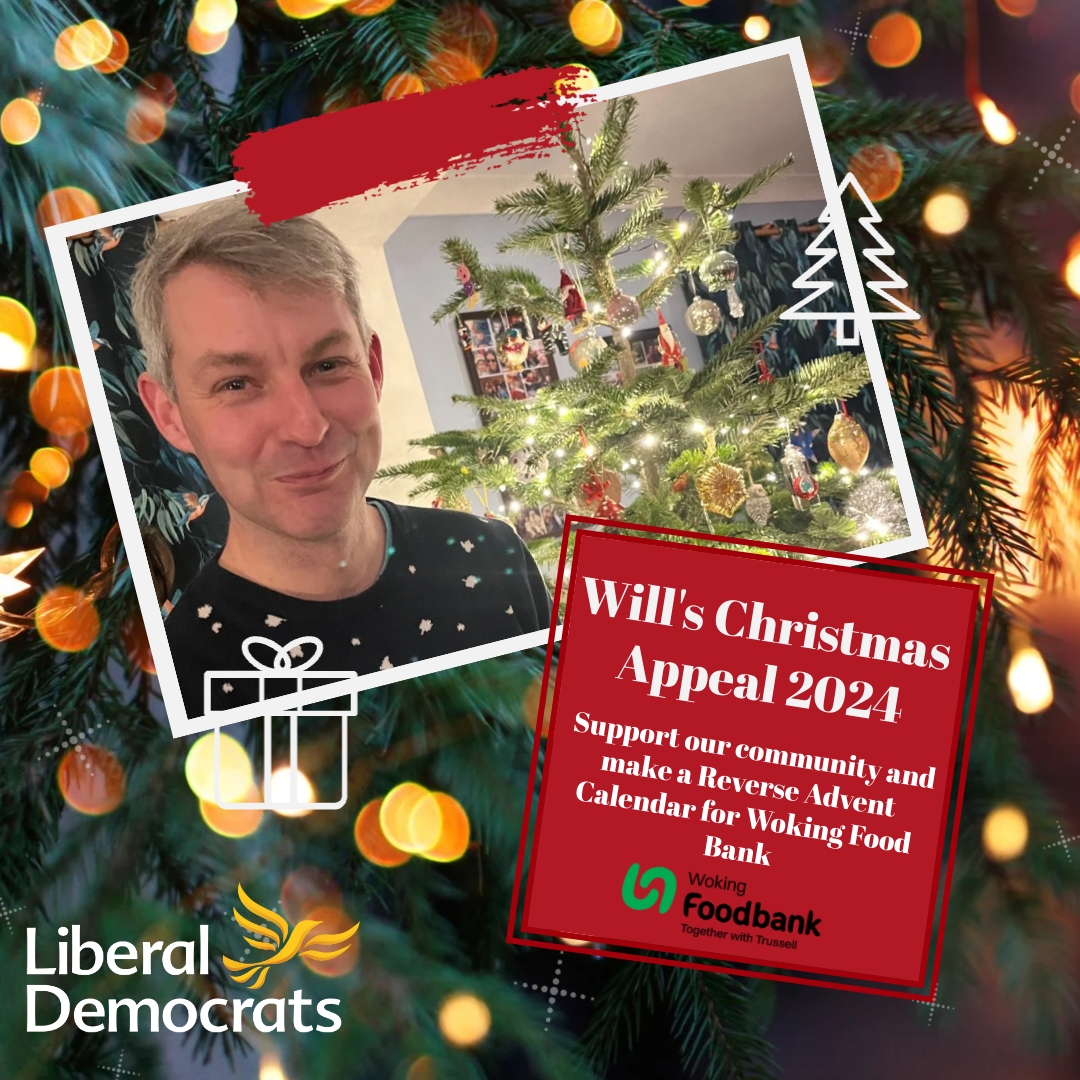 Will Forster MP's Christmas Appeal